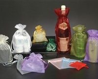 Sheer Gift Bags With Ribbon Tie