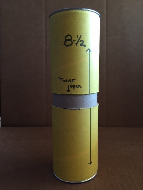 ON SALE - COLORED MAIL TUBES  (while supplies last)