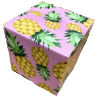 Box_pineapple 6 x 6 x 6
